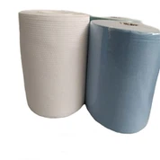 Lint-dawb Nonwoven Industrial Paper Wiper Rolls